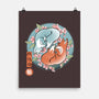 Traditional Fox-none matte poster-IKILO