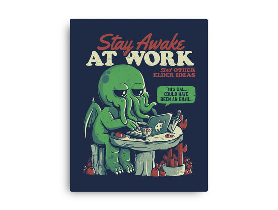 Stay Awake At Work