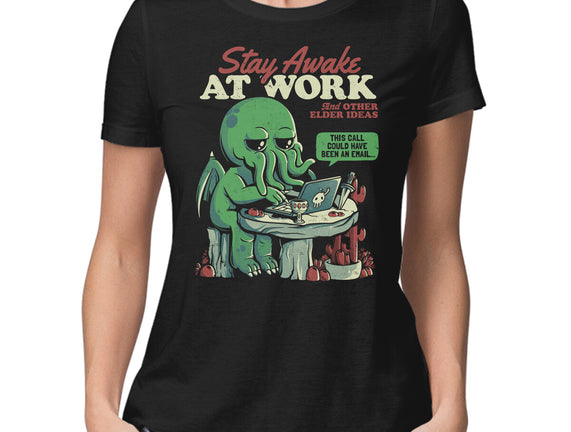 Stay Awake At Work