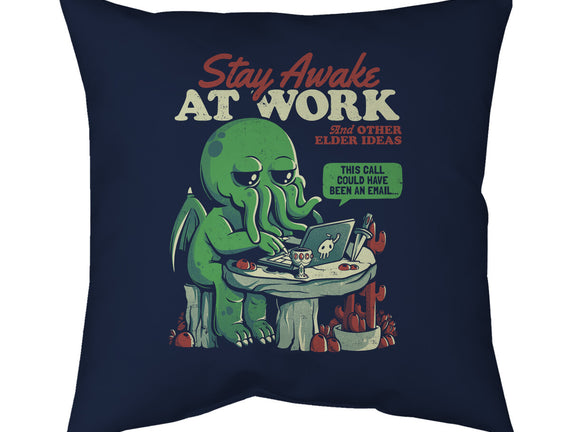 Stay Awake At Work