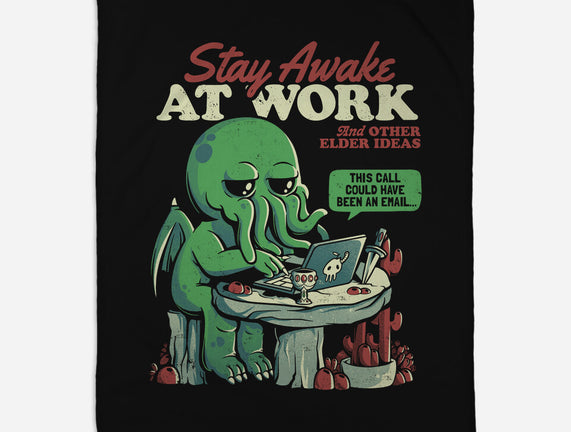 Stay Awake At Work