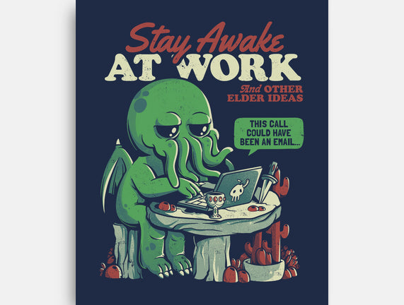 Stay Awake At Work