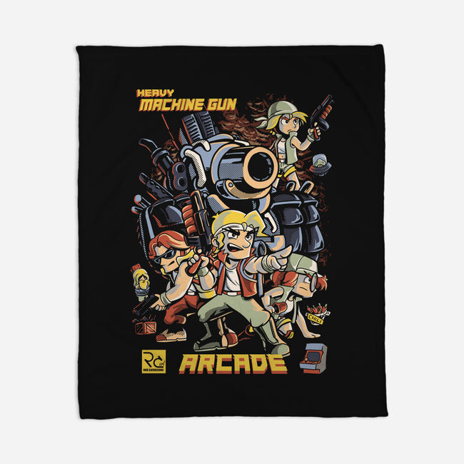 Heavy Machine Gun-none fleece blanket-Nihon Bunka