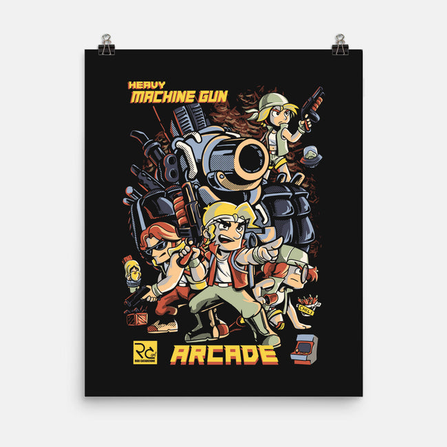 Heavy Machine Gun-none matte poster-Nihon Bunka