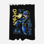 A Mega Robot-none polyester shower curtain-Nihon Bunka