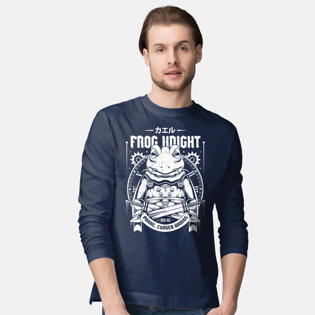 Frog Knight-mens long sleeved tee-Alundrart