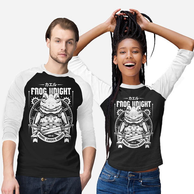 Frog Knight-unisex baseball tee-Alundrart