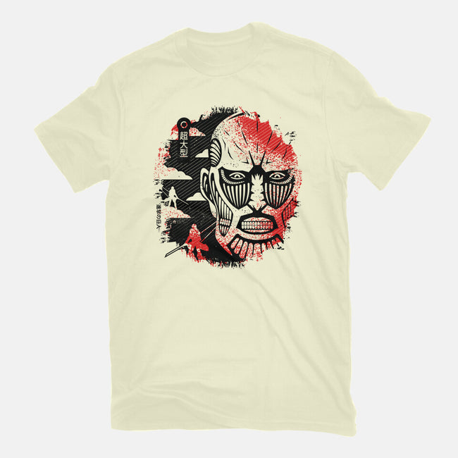 Colossal Face-mens basic tee-Logozaste