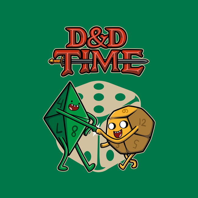 DnD Time-womens fitted tee-Olipop