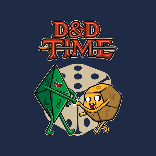 DnD Time-womens fitted tee-Olipop