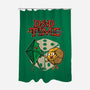 DnD Time-none polyester shower curtain-Olipop