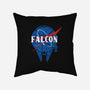 Falcon Nasa-none removable cover throw pillow-Melonseta