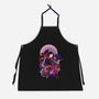 Samurai Girl-unisex kitchen apron-fanfabio