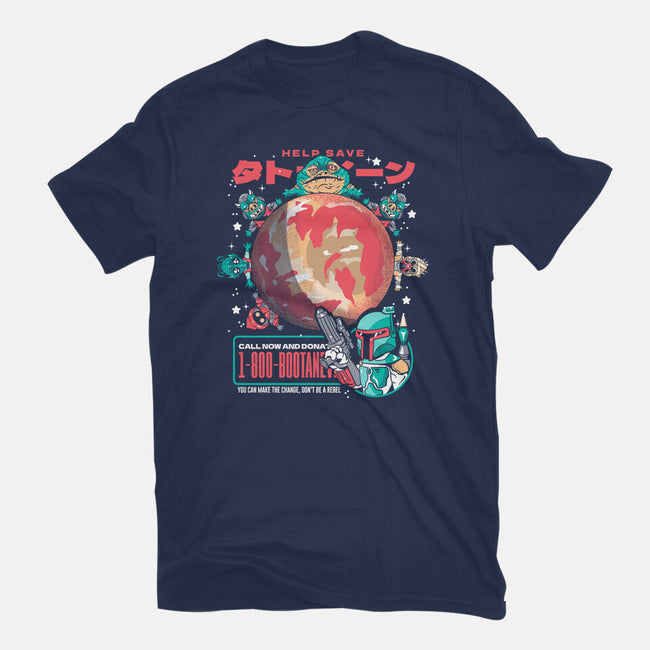 Save The Sand Planet-mens basic tee-Sketchdemao