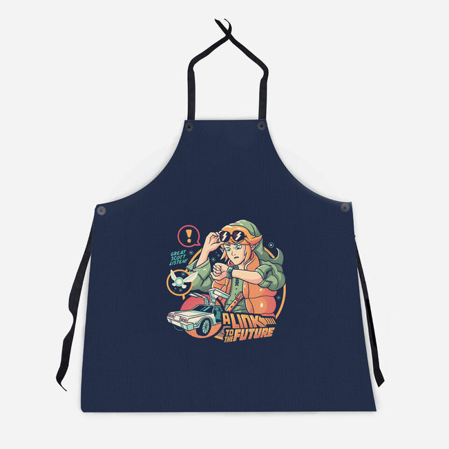 Link To The Future-unisex kitchen apron-eduely