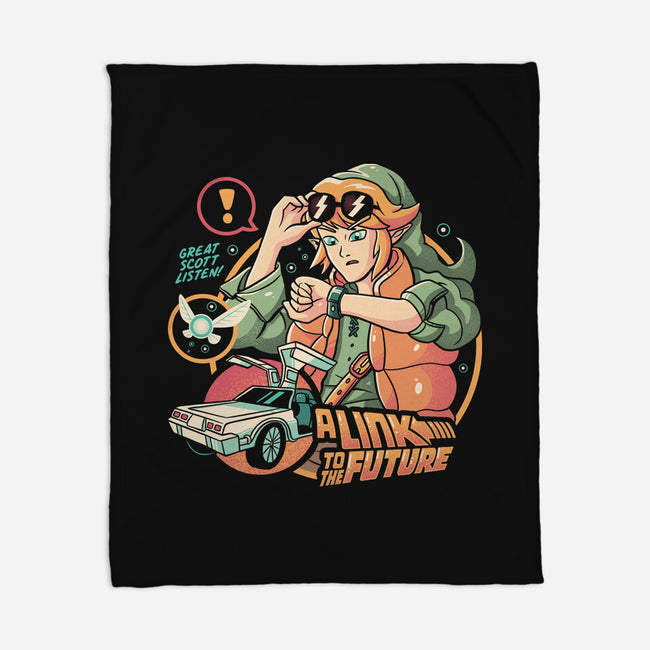Link To The Future-none fleece blanket-eduely