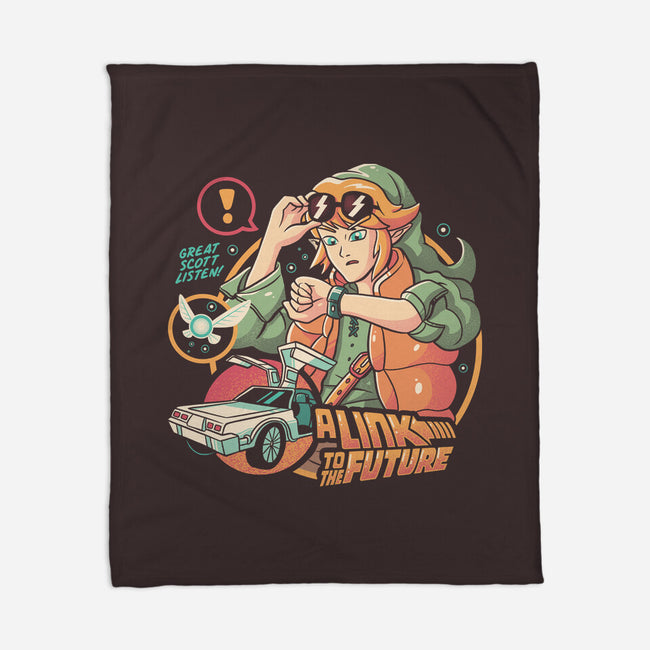 Link To The Future-none fleece blanket-eduely