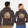 Link To The Future-unisex zip-up sweatshirt-eduely