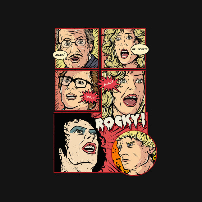 Horror Show-mens basic tee-Green Devil