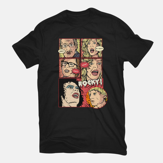 Horror Show-mens basic tee-Green Devil