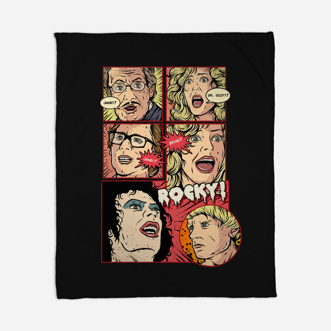 Horror Show-none fleece blanket-Green Devil