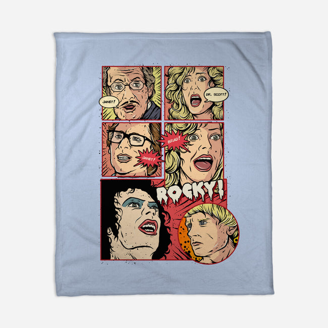 Horror Show-none fleece blanket-Green Devil