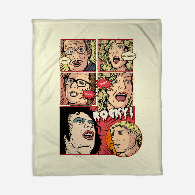 Horror Show-none fleece blanket-Green Devil