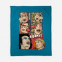 Horror Show-none fleece blanket-Green Devil