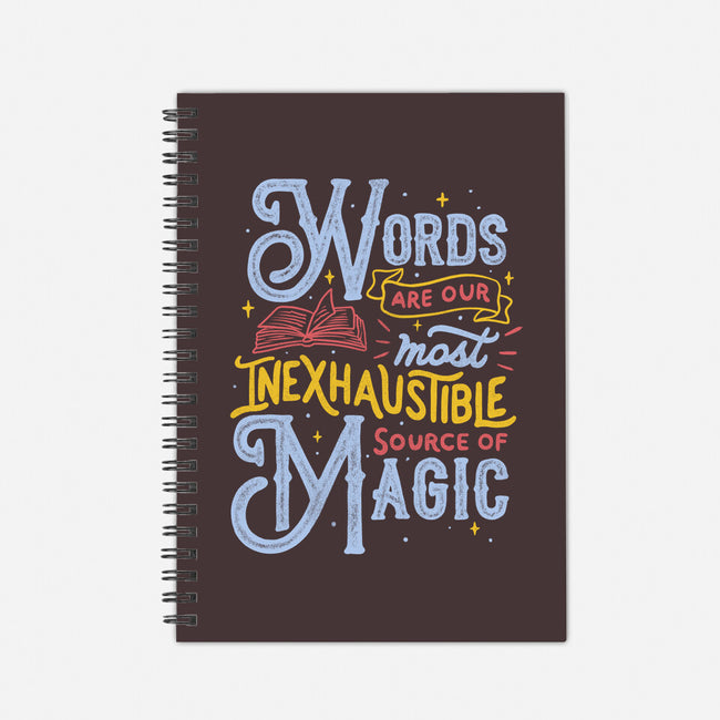 Inexhaustible Source Of Magic-none dot grid notebook-tobefonseca