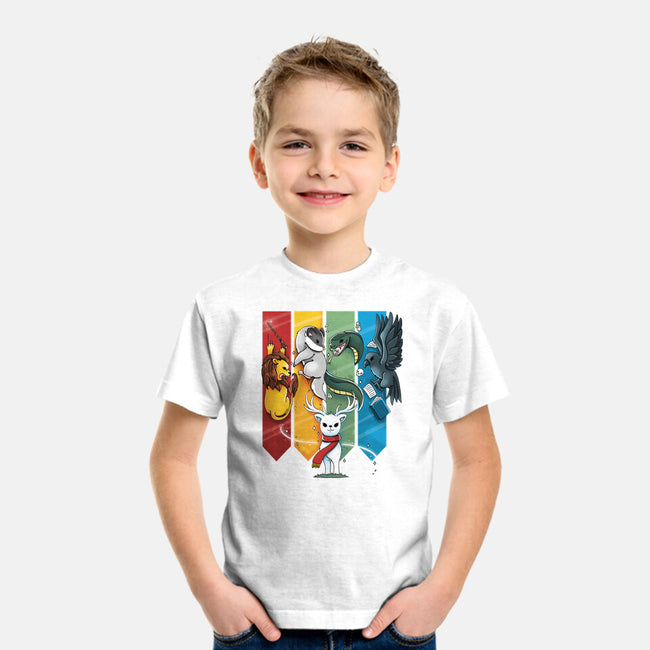 Magic Animals-youth basic tee-Vallina84