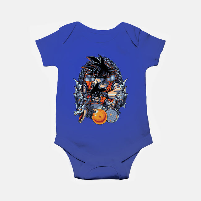 Legendary Saiyan-baby basic onesie-Badbone Collections