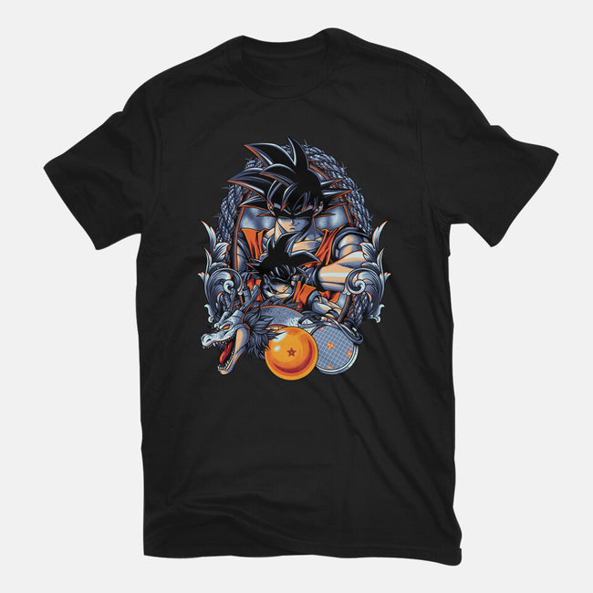 Legendary Saiyan-mens basic tee-Badbone Collections