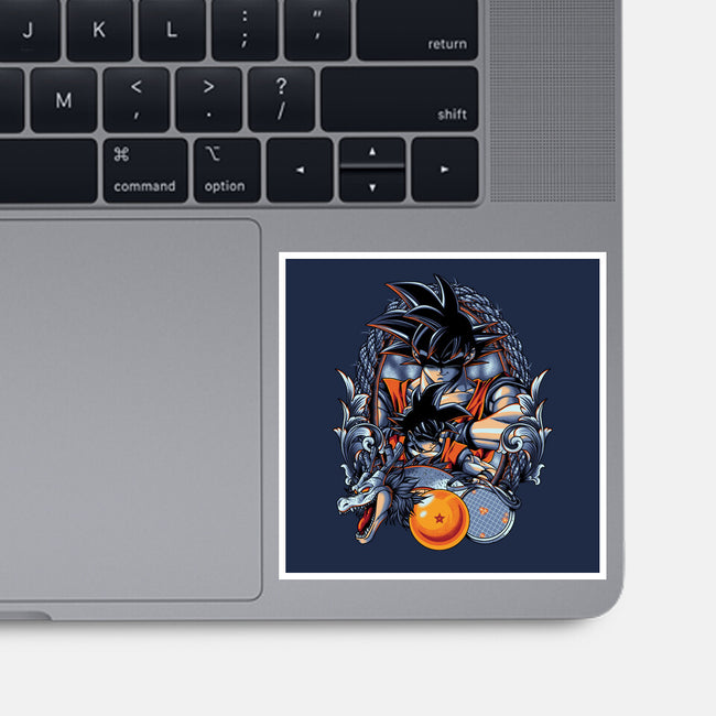 Legendary Saiyan-none glossy sticker-Badbone Collections