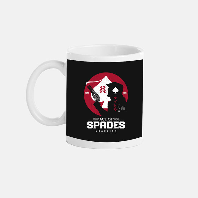 Ace Of Spades Japanese Style-none glossy mug-Logozaste