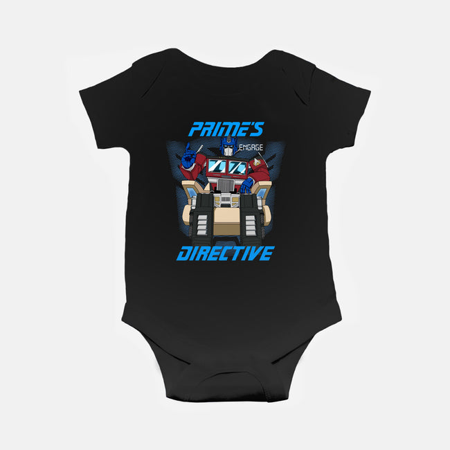 Prime's Directive-baby basic onesie-SeamusAran