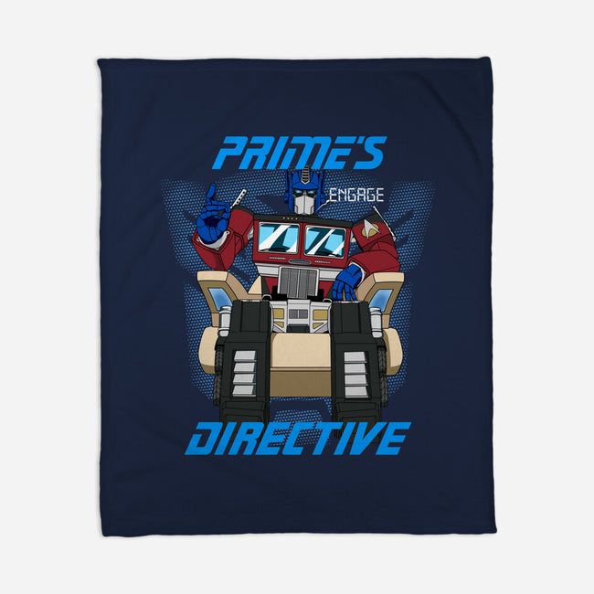 Prime's Directive-none fleece blanket-SeamusAran