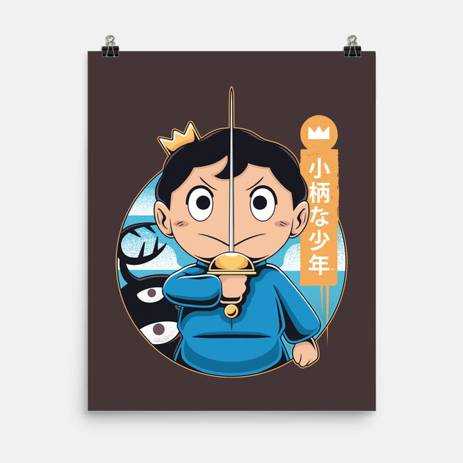 Bojji And Kage-none matte poster-Alundrart