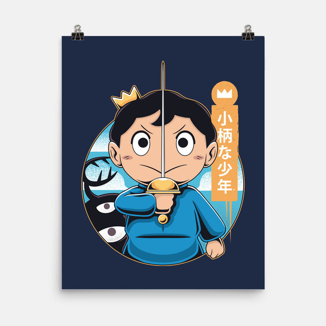 Bojji And Kage-none matte poster-Alundrart