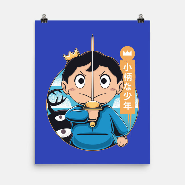 Bojji And Kage-none matte poster-Alundrart