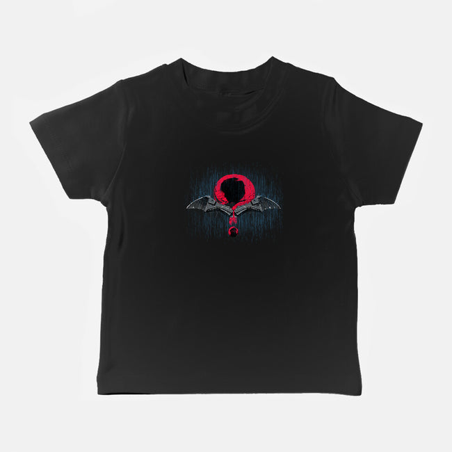 Riddles In The Shadows-baby basic tee-rocketman_art