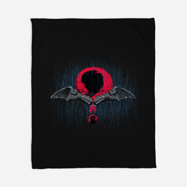 Riddles In The Shadows-none fleece blanket-rocketman_art