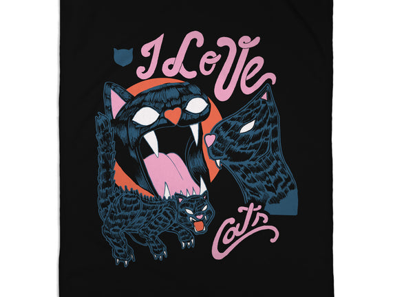 I Love Cats Vintage