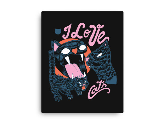 I Love Cats Vintage