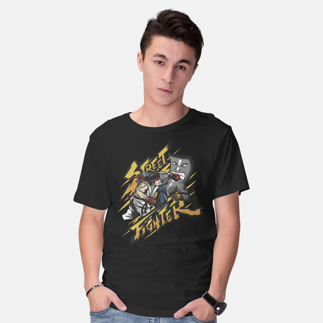 Street Fighter-mens basic tee-ShirtGoblin