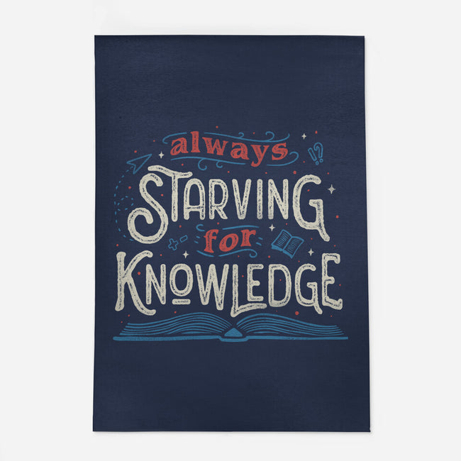 Starving For Knowledge-none outdoor rug-tobefonseca