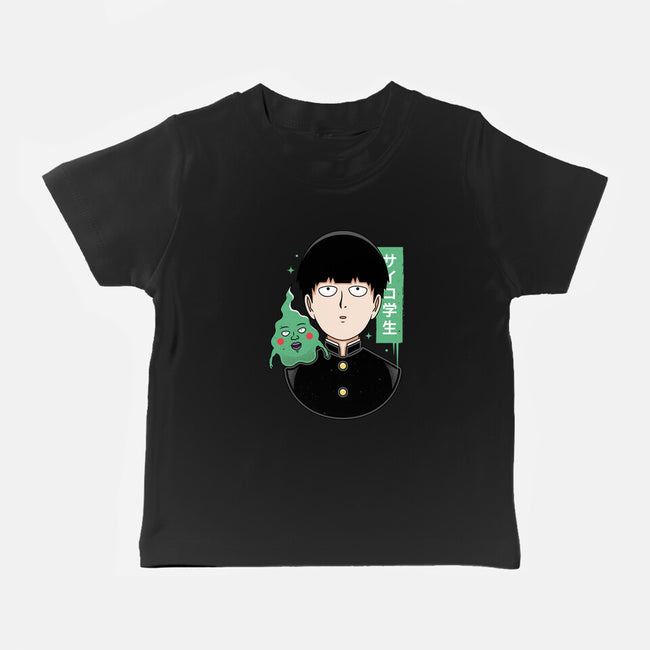 Psycho Student-baby basic tee-Alundrart