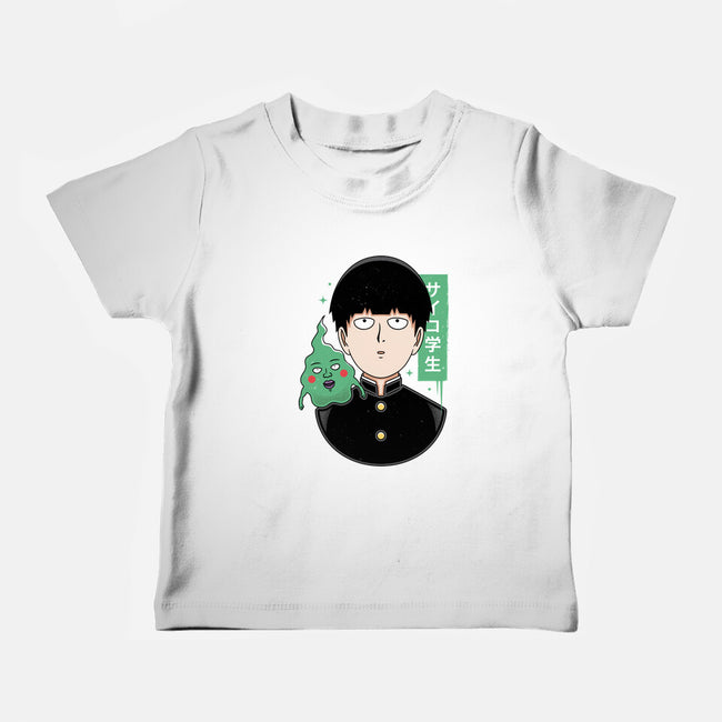 Psycho Student-baby basic tee-Alundrart