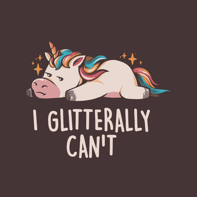 Glitterally Can't-none glossy sticker-eduely