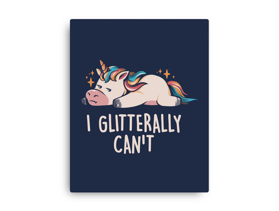Glitterally Can't
