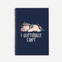 Glitterally Can't-none dot grid notebook-eduely